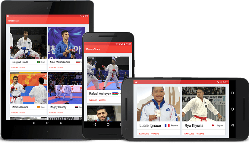 Karate Stars - mi primera aplicación Android
